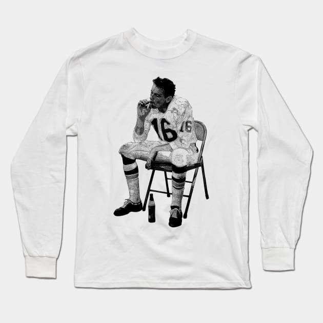 -- Len Dawson -- Vintage 80s Classic Long Sleeve T-Shirt by idontwannawait